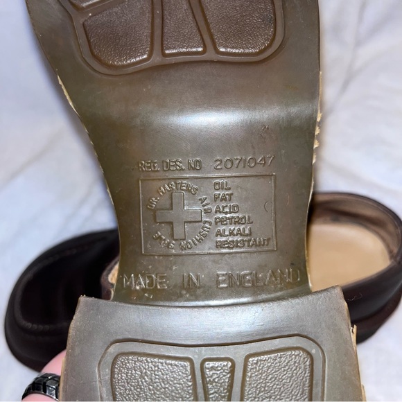 Vintage Dr. Martens Brown Leather Mary Jane’s - Picture 4 of 6